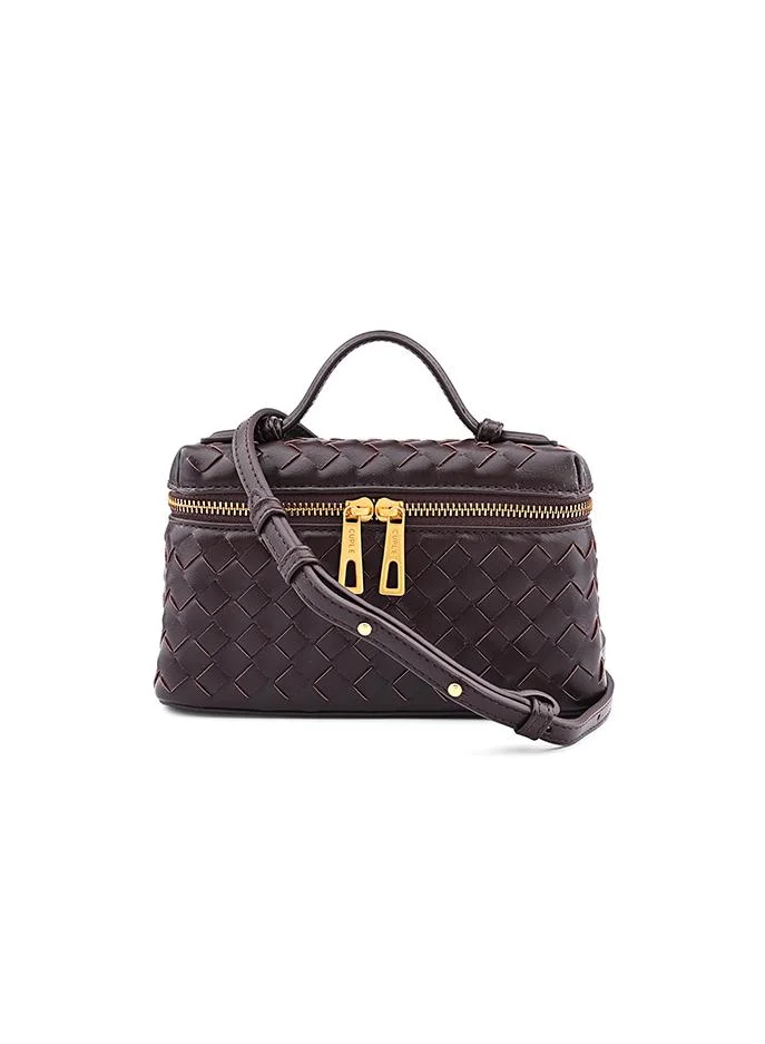 Cuple Women’s Woven Zip Toiletry Bag